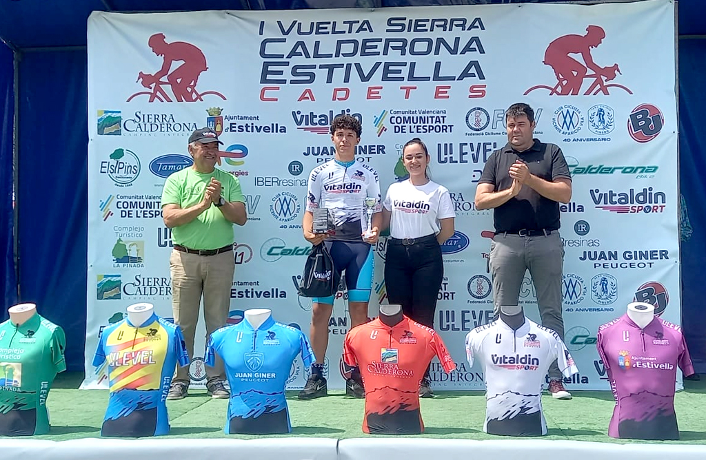 Luis Cayuela, primer clasificado en la segunda etapa de la I Vuelta a Sierra Calderona